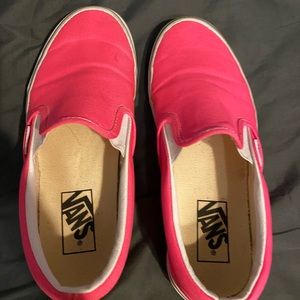 HOT PINK 💖 Slip-On Vans!